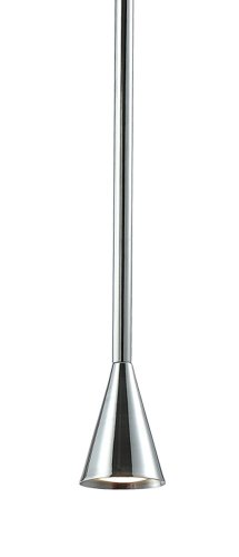 Светильник подвесной ENERO SP1 CHROME Crystal Lux хром 1 лампа, основание хром в стиле хай-тек  фото 2